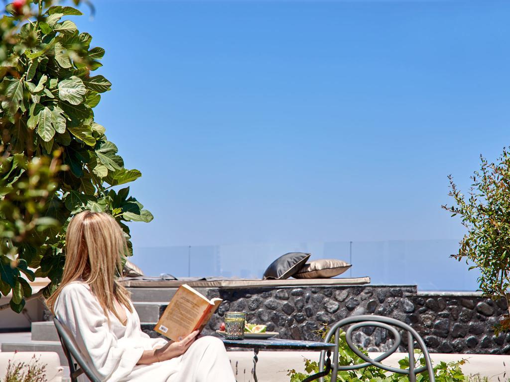 Incognito Beach Villa Santorini Kamari  Bagian luar foto